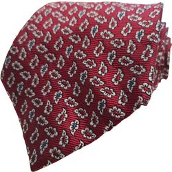 CHRISTIAN DIOR Tie Mens Burgundy – Red & Blue Tear Drops