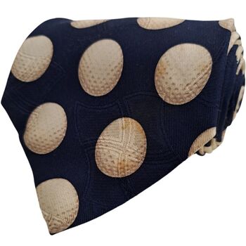 RALPH LAUREN POLO Mens Tie Dark Blue - Golf Balls